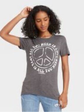 Lennon & McCarthy All You Need is Love Tee NWOT